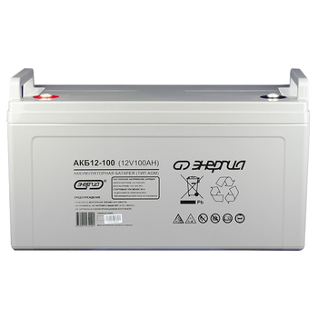 Аккумулятор для ИБП Энергия АКБ 12-100 (тип AGM) - Инверторы - Аккумуляторы - Магазин электроприборов Точка Фокуса